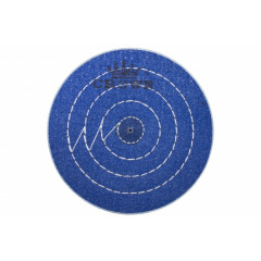 CROWN Круг мусліновий синій d-100мм 50шарів