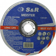S&R Круг відрізний по металу 230x1.8x22.2мм A30S BF Meister