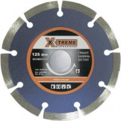X-TREME Круг алмазн відрізнпо/бетону/граніту 1A1RSS/C3-W 125*7*22.23 RU