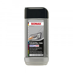 SONAX NanoPro Поліроль з воском, кольоровий сірий 0,25л RU