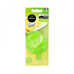 AROMA CAR Ароматизатор Leaf Lemon Будмен