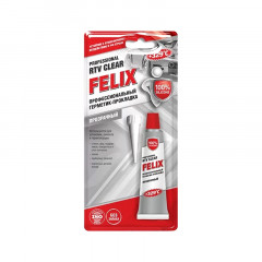 FELIX Профессиональный герметик-прокладка прозрачный 85г