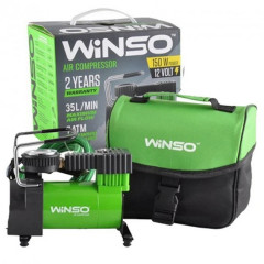 WINSO Компресор автомобільний 7Атм 35 л/хв 150Вт кабель 3м шланг 1м