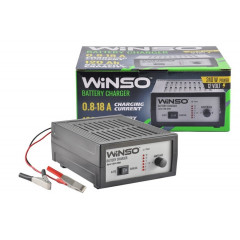 WINSO Зарядний пристрій д/заряду АКБ з нап 12В.Макс.струм під 18А.Макс.Емність 120Ah