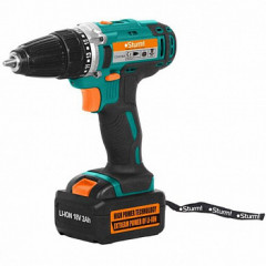 STURM Дриль-шурупокрут акумуляторний CD3212LB 12В Li-ion 2 акум.