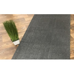Доріжка килимова ПВХ 25 сірий металік Будмен
