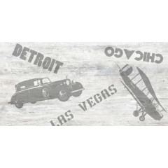 ГОЛДЕН ТАЙЛ Декор д/підл ректифікат VESTA Detroit біл.300х600мм