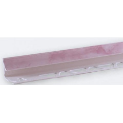 SALAG Профиль ПВХ внутренний для плитки мрамор розовый 8мм 137