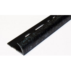 SALAG Профіль ПВХ внутрішній для плитки мармур чорний 8мм 135