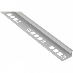 SALAG Профіль ПВХ внутрішній для плитки світло-сірий 10мм 02