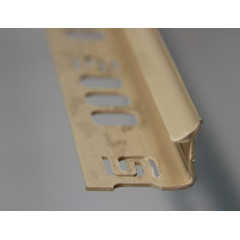 SALAG Профиль ПВХ внутренний для плитки светло-коричневый 10мм 09