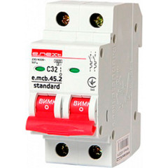 E.NEXT Модульний автоматичний вимикач e.mcb.stnd.45.2.C 32 S002020