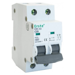 ERSTE Вимикач автоматичний EB5-63 2P 16A