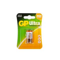 GP Батарейка ULTRA ALKALINE 24AUHM-2UE2 щелочная LR03 AAA