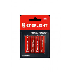 ENERLIGHT Батарейка Mega Power AA BLI 4