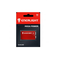 ENERLIGHT Батарейка Mega Power 6LR61 BLI 1