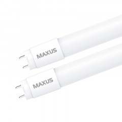 MAXUS Лампа світлодіодна T8 600мм 8W 6500K G13 fiberplast