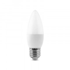 ECOLUX Лампа (свеча) светодиодная 6W 4000K E-27