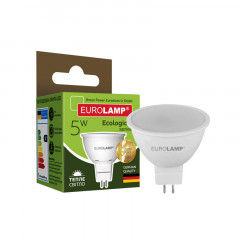 EUROLAMP Лампа LED (ЕКО серія) SMD MR16 5W GU5.3 3000K RU