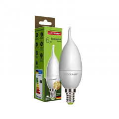 EUROLAMP Лампа LED (ЕКО серия) Candle on Wind 6W E14 3000K (50)