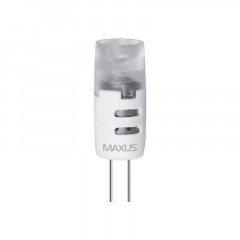 MAXUS Лампа світлодіодна G4 1.5W 3000K 12V AC/DC AP