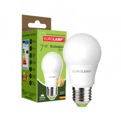 EUROLAMP Лампа LED ЭКО серия А50 7W E27 3000K Будмен