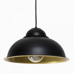 ATMOLIGHT Светильник подвесной потолочный Bell P360 Е27 Black / Gold
