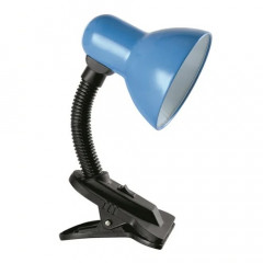 LUMANO Лампа-прищіпка настільна з кнопкою LU-LN-1111 синя