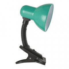 LUMANO Лампа-прищіпка настільна з кнопкою LU-LN-1111 зелена Будмен