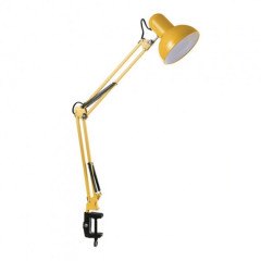 LUMANO Лампа настільна на струбцині 60W E27 LU-074-800 жовта