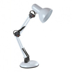LUMANO Лампа настільна на підставці LU-LN1-CAVALLI WHITE 60W E27 (основа метал) Будмен