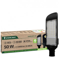 ENERLIGHT Світильник вуличний світлодіодний MISTRAL 50Вт 6500K IP65 RU