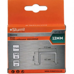 STURM 1071-02-12 Скоби для степлера 12мм тип 53