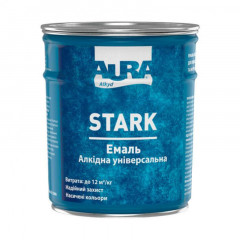 AURA STARK Емаль алкідна Чорна матова №91 2.8кг
