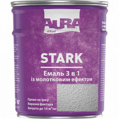 AURA STARK Емаль Молоткова Сріблястий №20 0.7кг Будмен