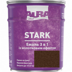 AURA STARK Емаль Молоткова Темно-коричневый №88 0.7кг
