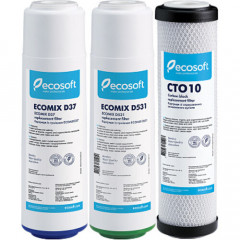 ECOSOFT Комплект картриджів для потрійних фільтрів RU