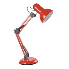 LUMANO Лампа настольна на підставці LU-LN1-CAVALLI RED 60W E27 (основа метал) Будмен