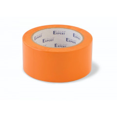 COLOR EXPERT Лента ПВХ клейкая для защиты поверхностей эластичная/гладкая 50мм/33м оранжевая