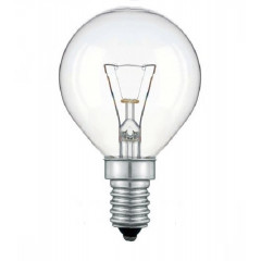 PHILIPS Лампа кулька Р45 40W Е14 прозор. RU