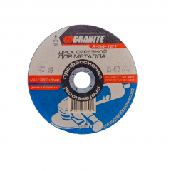 GRANITE Диск абразивний відрізний по металу 150х1.6х22.2мм