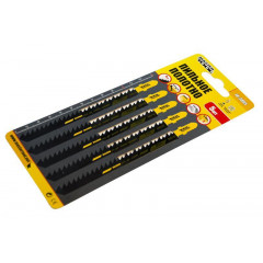 MASTER TOOL Полотно пильне для електролобзика швидких грубих пропилів T344D 5шт
