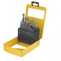 MASTER TOOL Сверла по металу HSS 1-10мм 19шт