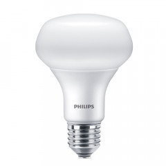 PHILIPS Лампа LED Spot 10W E27 2700K 230V R80 RCA (рефлекторная)