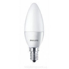 PHILIPS Лампа ESS LED Candle 5.5-50W E14 840 B38NDFRRCA (свечка) Будмен