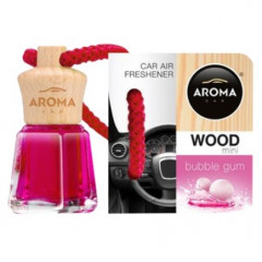 AROMA CAR Ароматизатор Wood Mini Mix Bubble Gum у колбі Будмен