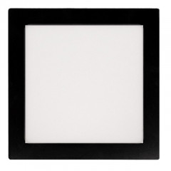 LUMANO Панель LED накл. BLACK LUSF SQ-18C 4000K 18W квадрат (210х210х28) алюм.корпус