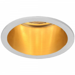 FERON Світильник точковий литво кольорове DL6003 MR16/G5.3 алюміній білий+золото