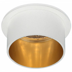 FERON Світильник точковий литво кольорове DL6005 MR16/G5.3 алюміній білий+золото
