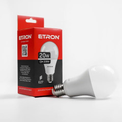 ETRON Лампа світлодіодна Light Power A70 20W 4200K E27